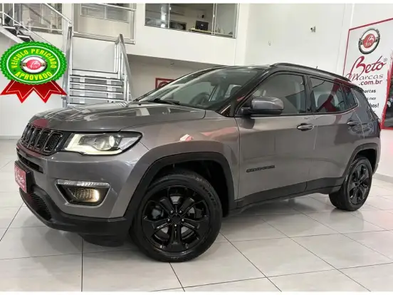 JEEP-COMPASS-2.0 16V FLEX NIGHT EAGLE AUTOMÁTICO JEEP-COMPASS-2018