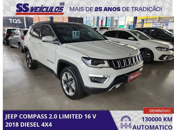 JEEP COMPASS 2.0 16V DIESEL LIMITED 4X4 AUTOMÁTICO