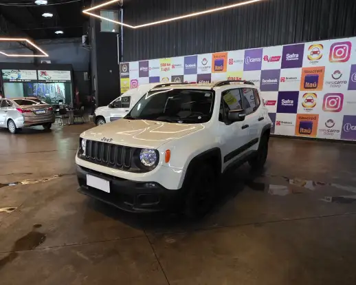 JEEP-RENEGADE-1.8 16V FLEX 4P AUTOMÁTICO JEEP-RENEGADE-2018