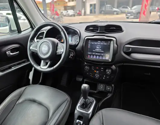 JEEP-RENEGADE-1.8 16V FLEX LONGITUDE 4P AUTOMÁTICO JEEP-RENEGADE-2021