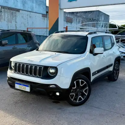 JEEP-RENEGADE-1.8 16V FLEX LONGITUDE 4P AUTOMÁTICO JEEP-RENEGADE-2019