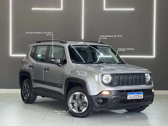 JEEP-RENEGADE-1.8 16V FLEX 4P AUTOMÁTICO JEEP-RENEGADE-2020
