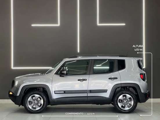 JEEP-RENEGADE-1.8 16V FLEX 4P AUTOMÁTICO JEEP-RENEGADE-2020