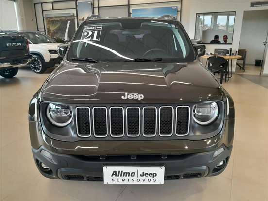 JEEP-RENEGADE-1.8 16V FLEX LONGITUDE 4P AUTOMÁTICO JEEP-RENEGADE-2021