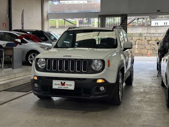 JEEP-RENEGADE-1.8 16V FLEX LONGITUDE 4P AUTOMÁTICO JEEP-RENEGADE-2017
