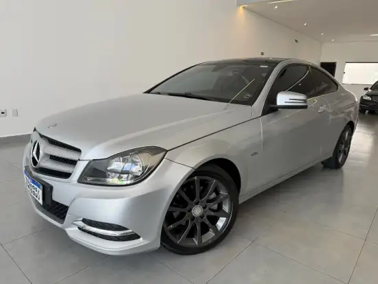 MERCEDES-BENZ-C 180-1.8 CGI COUPÉ TURBO 16V GASOLINA 2P AUTOMÁTICO MERCEDES-BENZ-C 180-2012