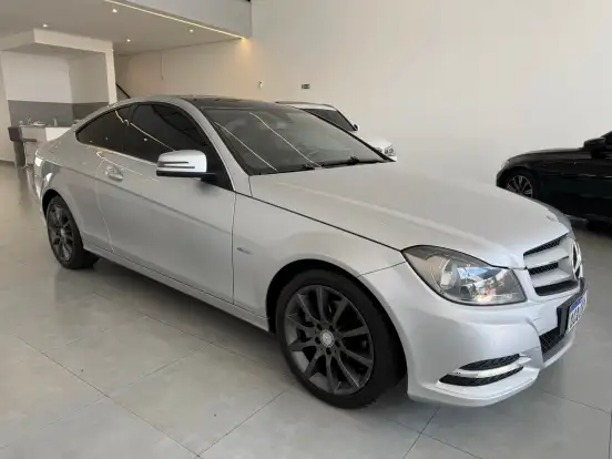 MERCEDES-BENZ-C 180-1.8 CGI COUPÉ TURBO 16V GASOLINA 2P AUTOMÁTICO MERCEDES-BENZ-C 180-2012