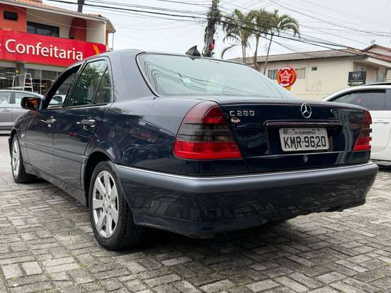 MERCEDES-BENZ-C 280-2.8 SPORT V6 GASOLINA 4P AUTOMÁTICO MERCEDES-BENZ-C 280-1998