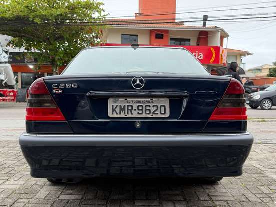 MERCEDES-BENZ-C 280-2.8 SPORT V6 GASOLINA 4P AUTOMÁTICO MERCEDES-BENZ-C 280-1998