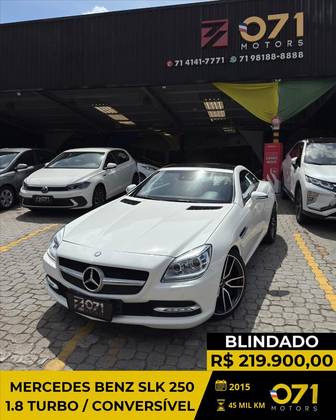 MERCEDES-BENZ SLK 250 1.8 CGI 16V TURBO GASOLINA 2P AUTOMÁTICO