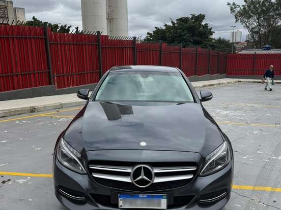 MERCEDES-BENZ-C 180-1.6 CGI AVANTGARDE 16V TURBO GASOLINA 4P AUTOMÁTICO MERCEDES-BENZ-C 180-2014
