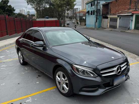 MERCEDES-BENZ-C 180-1.6 CGI AVANTGARDE 16V TURBO GASOLINA 4P AUTOMÁTICO MERCEDES-BENZ-C 180-2014