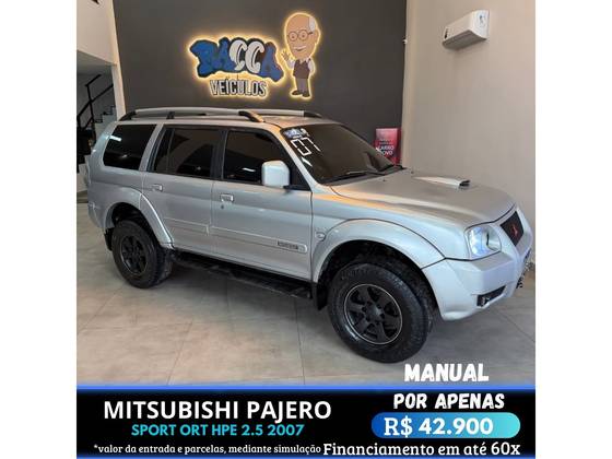 MITSUBISHI PAJERO 2.5 HD 4X4 8V TURBO INTERCOOLER DIESEL 4P MANUAL