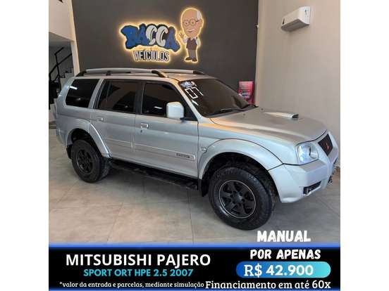 MITSUBISHI-PAJERO-2.5 HD 4X4 8V TURBO INTERCOOLER DIESEL 4P MANUAL MITSUBISHI-PAJERO-2007