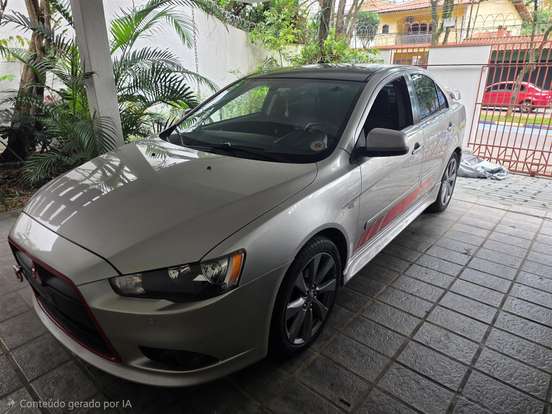 MITSUBISHI-LANCER-2.0 GT 16V GASOLINA 4P AUTOMÁTICO MITSUBISHI-LANCER-2012