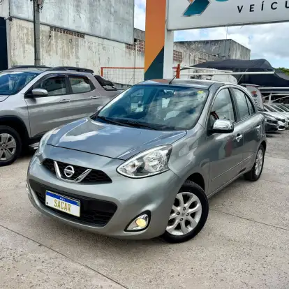 NISSAN-MARCH-1.6 SV 16V FLEX 4P MANUAL NISSAN-MARCH-2016