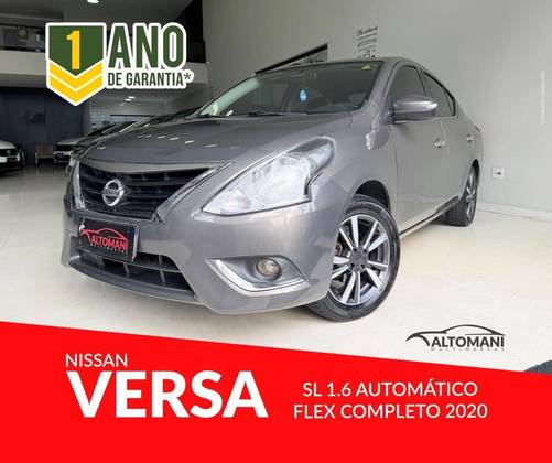 NISSAN VERSA 1.6 16V FLEXSTART SL 4P XTRONIC