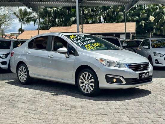 PEUGEOT-408-1.6 GRIFFE 16V TURBO FLEX 4P AUTOMÁTICO PEUGEOT-408-2016