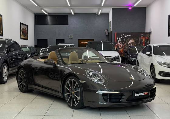 PORSCHE 911 3.8 CARRERA 4S CABRIOLET 6 CILINDROS 24V GASOLINA 2P AUTOMÁTICO