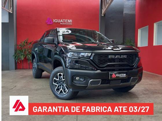 RAM RAMPAGE 2.0 HURRICANE 4 TURBO GASOLINA REBEL 4X4 AUTOMÁTICO