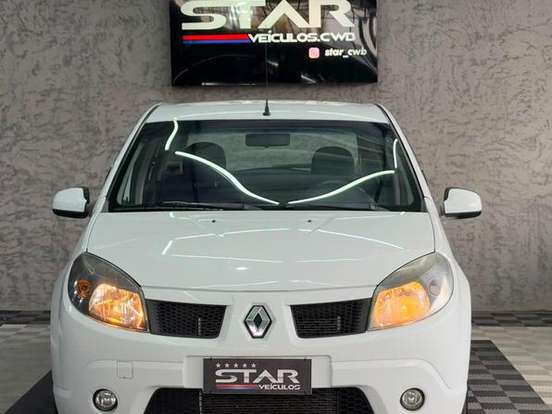 RENAULT-SANDERO-1.6 EXPRESSION 8V FLEX 4P MANUAL RENAULT-SANDERO-2010