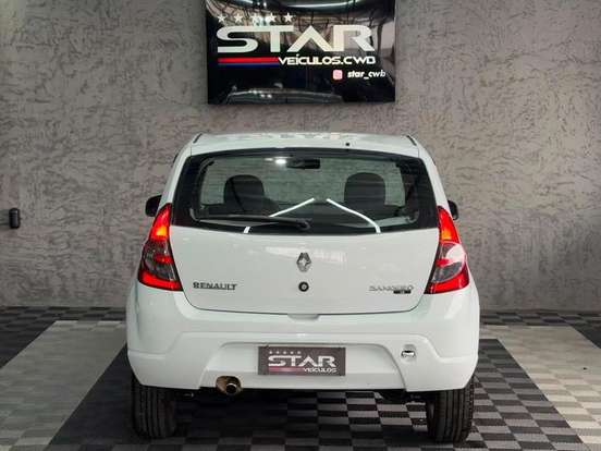 RENAULT-SANDERO-1.6 EXPRESSION 8V FLEX 4P MANUAL RENAULT-SANDERO-2010