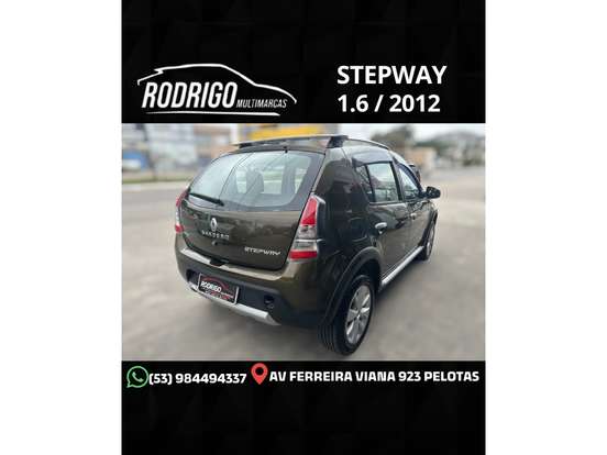 RENAULT-SANDERO-1.6 STEPWAY 16V FLEX 4P MANUAL RENAULT-SANDERO-2012