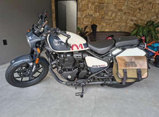 ROYAL ENFIELD-SHOTGUN 650 STENCIL WHITE ROYAL ENFIELD-SHOTGUN 650 STENCIL WHITE-2025