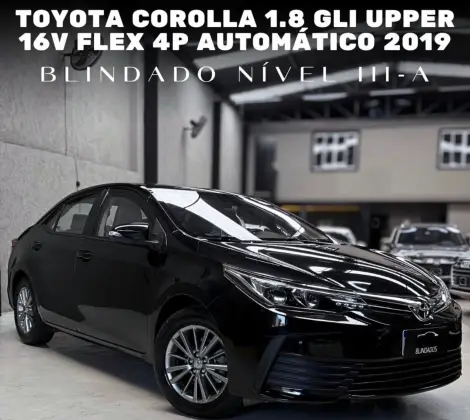 TOYOTA COROLLA 1.8 GLI UPPER 16V FLEX 4P AUTOMÁTICO