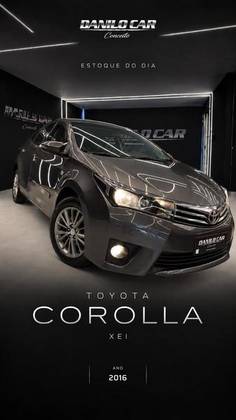 TOYOTA COROLLA 2.0 XEI 16V FLEX 4P AUTOMÁTICO