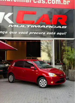 TOYOTA-ETIOS-1.3 XS 16V FLEX 4P MANUAL TOYOTA-ETIOS-2013