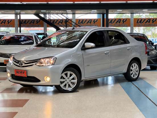 TOYOTA-ETIOS-1.5 XLS SEDAN 16V FLEX 4P AUTOMÁTICO TOYOTA-ETIOS-2016