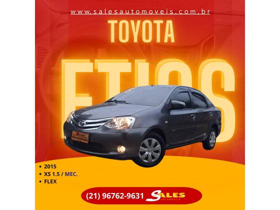 TOYOTA ETIOS 1.5 XS 16V FLEX 4P MANUAL