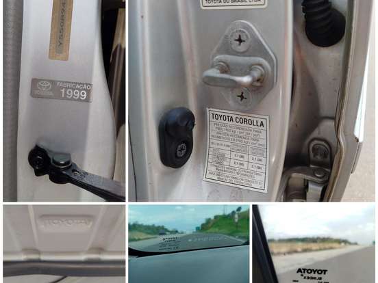 TOYOTA-COROLLA-1.8 XEI 16V GASOLINA 4P AUTOMÁTICO TOYOTA-COROLLA-1999