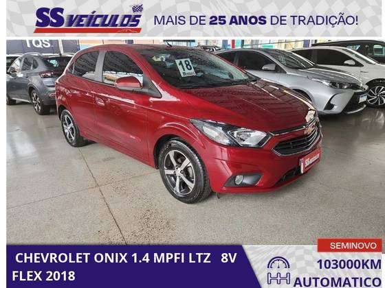 CHEVROLET ONIX 1.4 MPFI LTZ 8V FLEX 4P AUTOMÁTICO