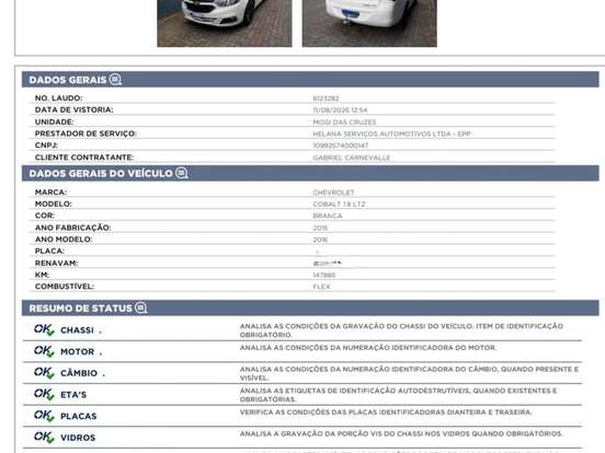 CHEVROLET-COBALT-1.8 MPFI LTZ 8V FLEX 4P AUTOMÁTICO CHEVROLET-COBALT-2015
