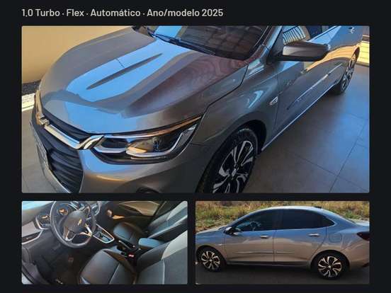 CHEVROLET-ONIX-1.0 TURBO FLEX PLUS PREMIER AUTOMÁTICO CHEVROLET-ONIX-2024
