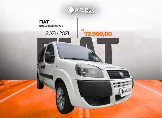 FIAT-DOBLÒ-1.8 MPI ESSENCE 7L 16V FLEX 4P MANUAL FIAT-DOBLÒ-2021