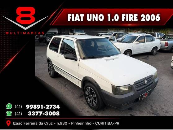 FIAT UNO 1.0 MPI MILLE FIRE 8V FLEX 2P MANUAL