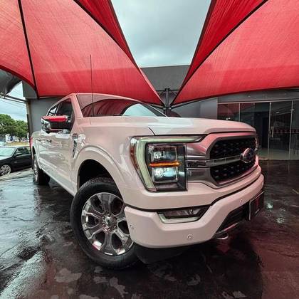 FORD F-150 5.0 V8 GASOLINA CD PLATINUM FX4 AUTOMÁTICO
