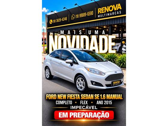 FORD FIESTA 1.6 SE SEDAN 16V FLEX 4P MANUAL