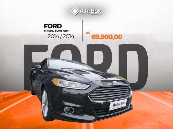 FORD-FUSION-2.0 TITANIUM FWD 16V GASOLINA 4P AUTOMÁTICO FORD-FUSION-2014