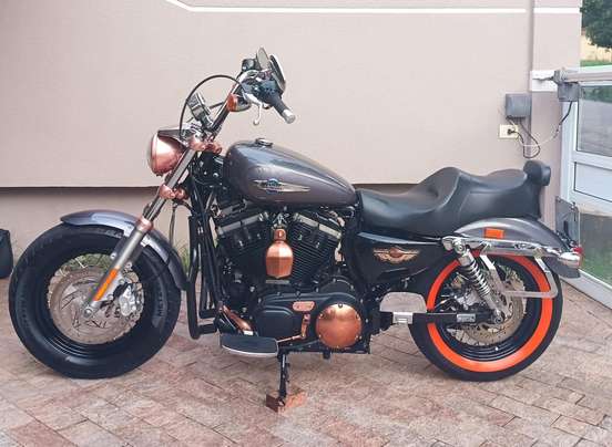 HARLEY-DAVIDSON-SPORTSTER 1200 CUSTOM CB LIMITED-2015