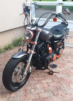 HARLEY-DAVIDSON-SPORTSTER 1200 CUSTOM CB LIMITED-2015