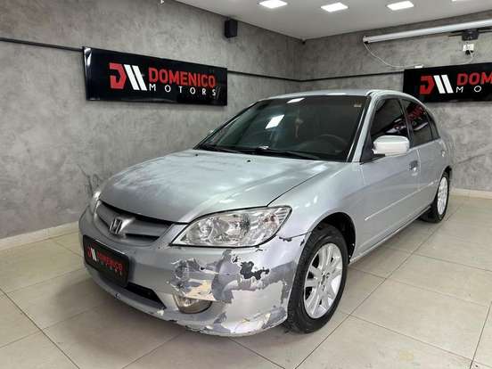 HONDA-CIVIC-1.7 EX 16V GASOLINA 4P AUTOMÁTICO HONDA-CIVIC-2006