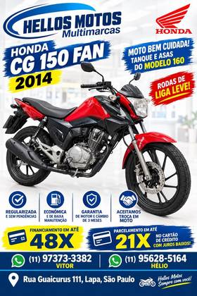HONDA CG 150 FAN ESDi 