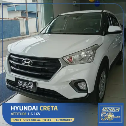 HYUNDAI CRETA 1.6 16V FLEX ATTITUDE AUTOMÁTICO