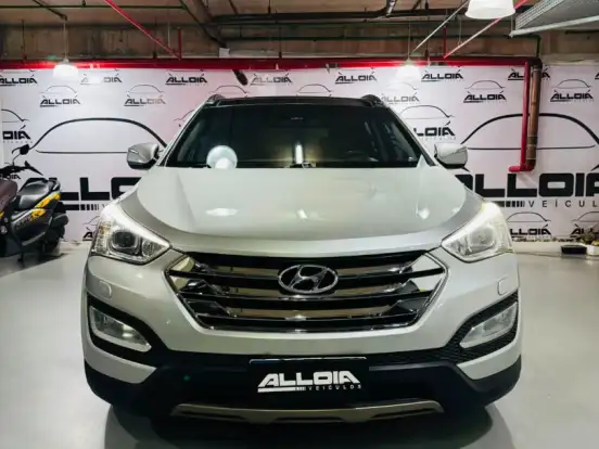 HYUNDAI-SANTA FÉ-3.3 MPFI 4X4 7 LUGARES V6 270CV GASOLINA 4P AUTOMÁTICO HYUNDAI-SANTA FÉ-2013
