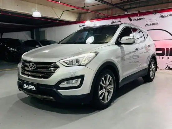 HYUNDAI-SANTA FÉ-3.3 MPFI 4X4 7 LUGARES V6 270CV GASOLINA 4P AUTOMÁTICO HYUNDAI-SANTA FÉ-2013