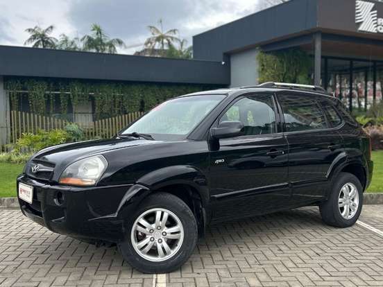 HYUNDAI-TUCSON-2.7 MPFI GLS 24V 175CV 4WD GASOLINA 4P AUTOMÁTICO HYUNDAI-TUCSON-2007